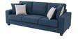 Castilla Three Seater Sofa in Navy Blue Colour