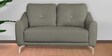 Castle Leatherette 2 Seater sofa in Grey Colour