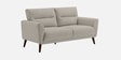 Castro Fabric 2 Seater Sofa In Lit Grey Color