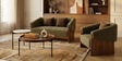 Cavallo 2 Seater Sofa In Niagra Green Color