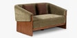 Cavallo 2 Seater Sofa In Niagra Green Color