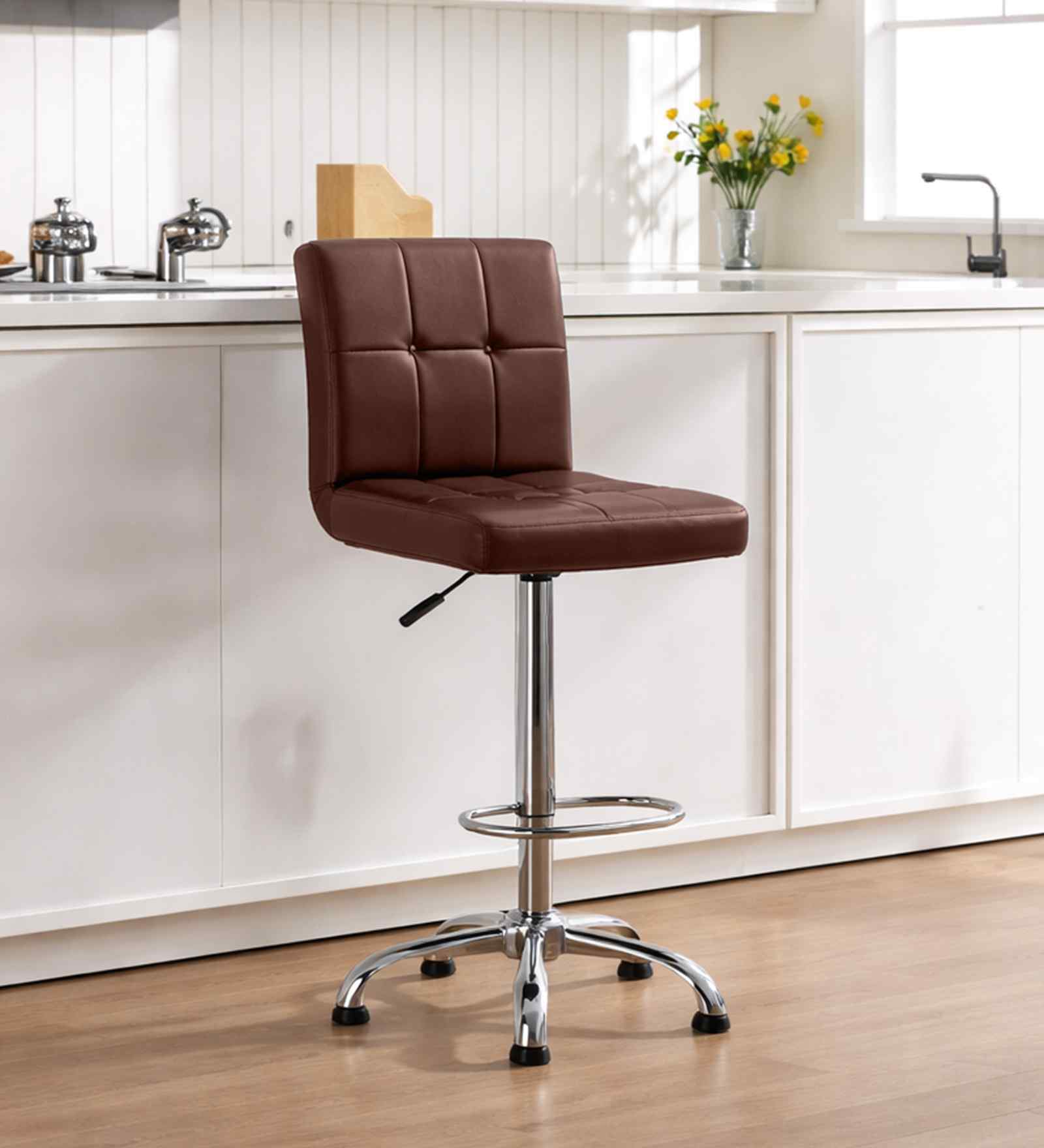 Cadbury Barstool In Brown Colour