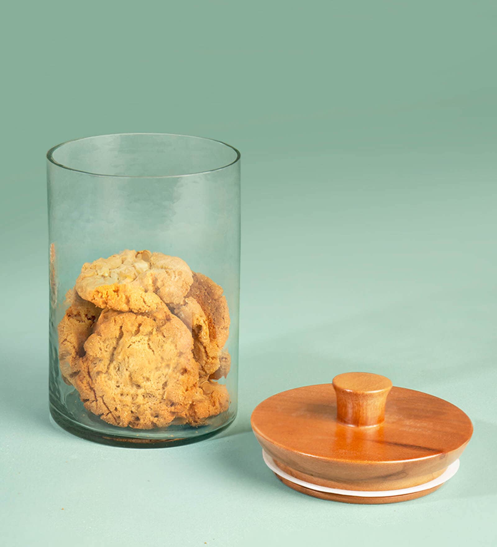 Cadence- Large 1 Ltr Glass Jar Container