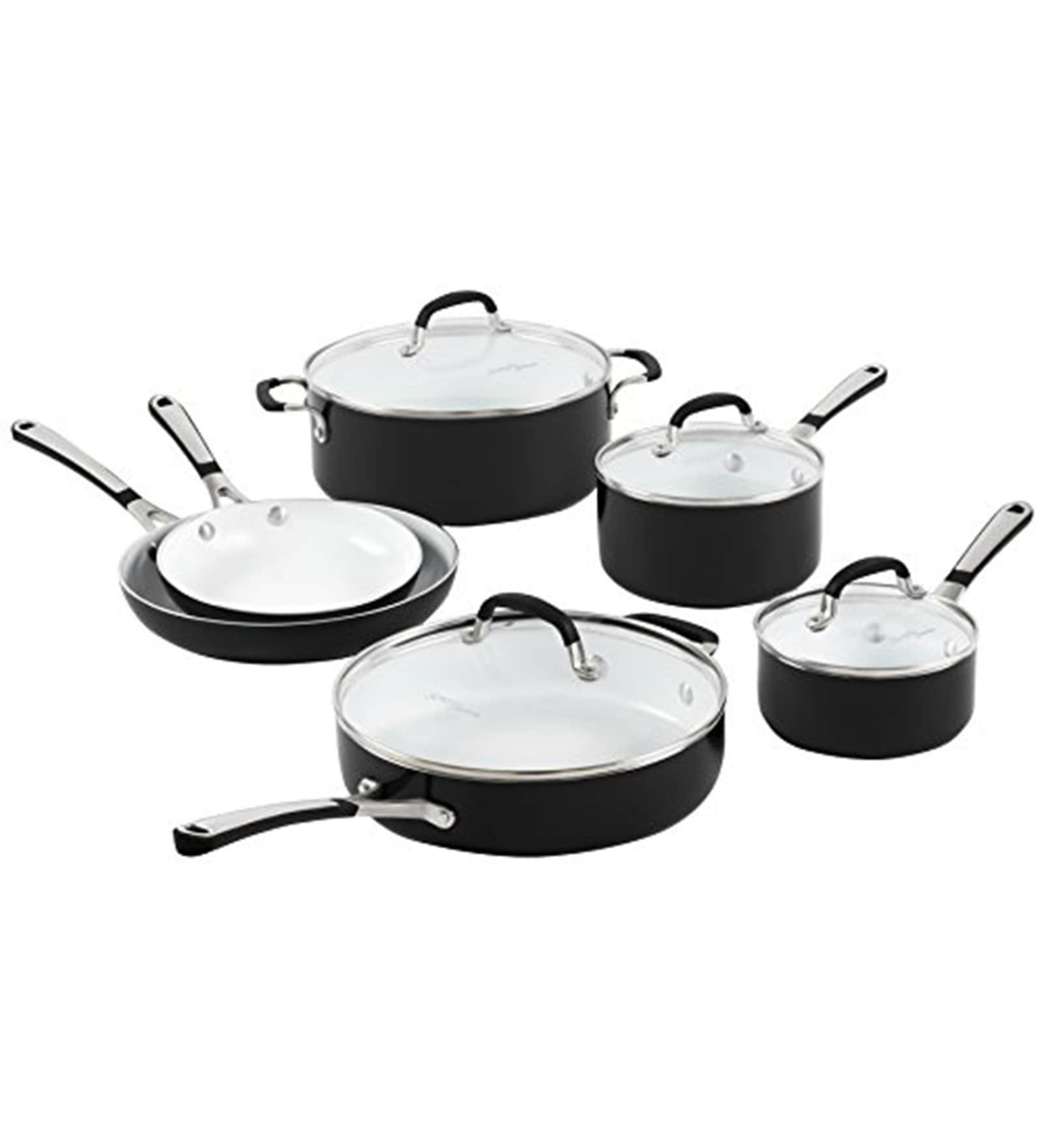 Aluminium Simply Non-Stick Cookware Set