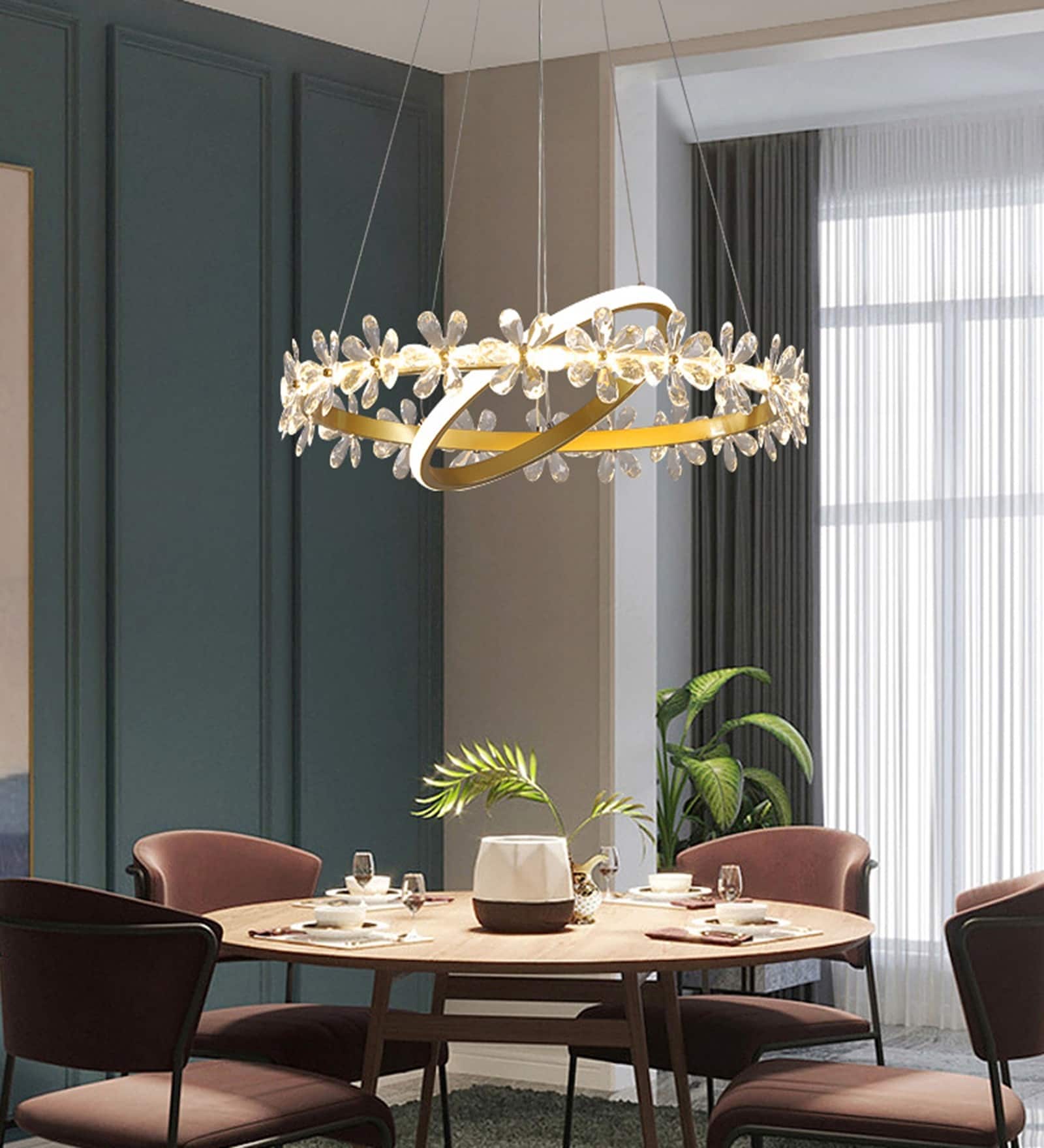 Cambridge LED Smart Voice Assist Chandelier