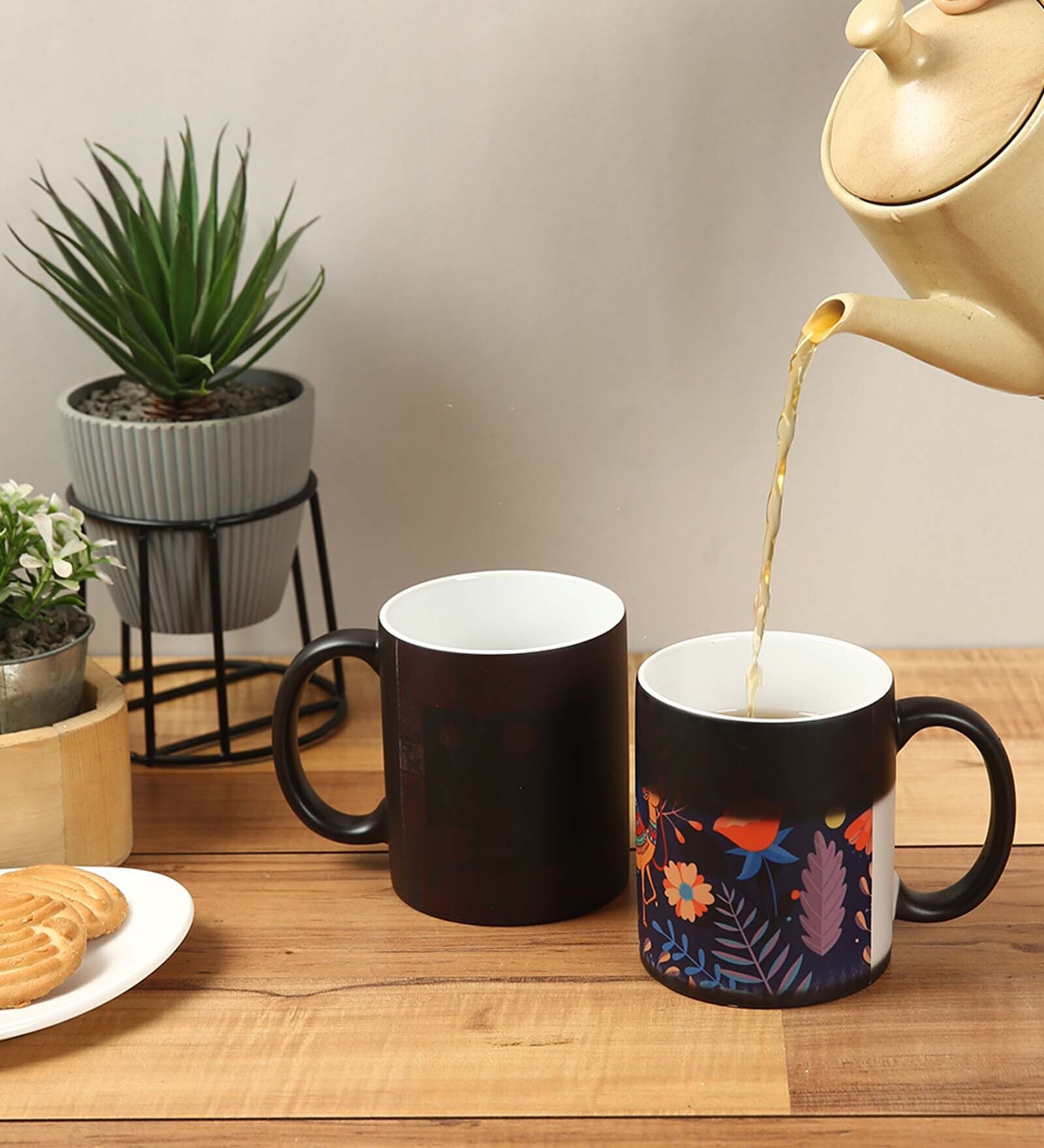 Camel print 350ml Multicolour Ceramic  Coffee Mug