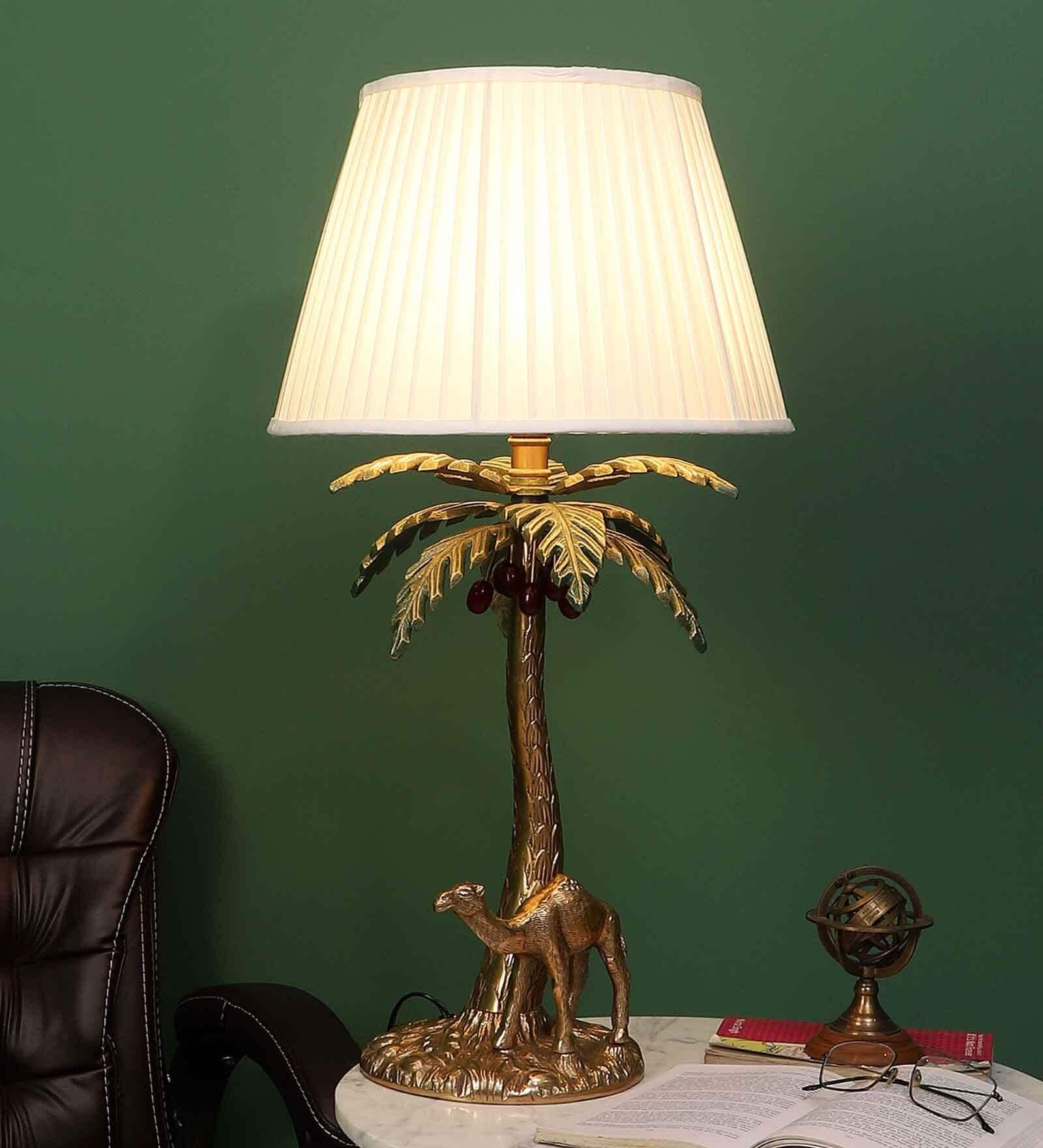Camle And Tree Table Lamp