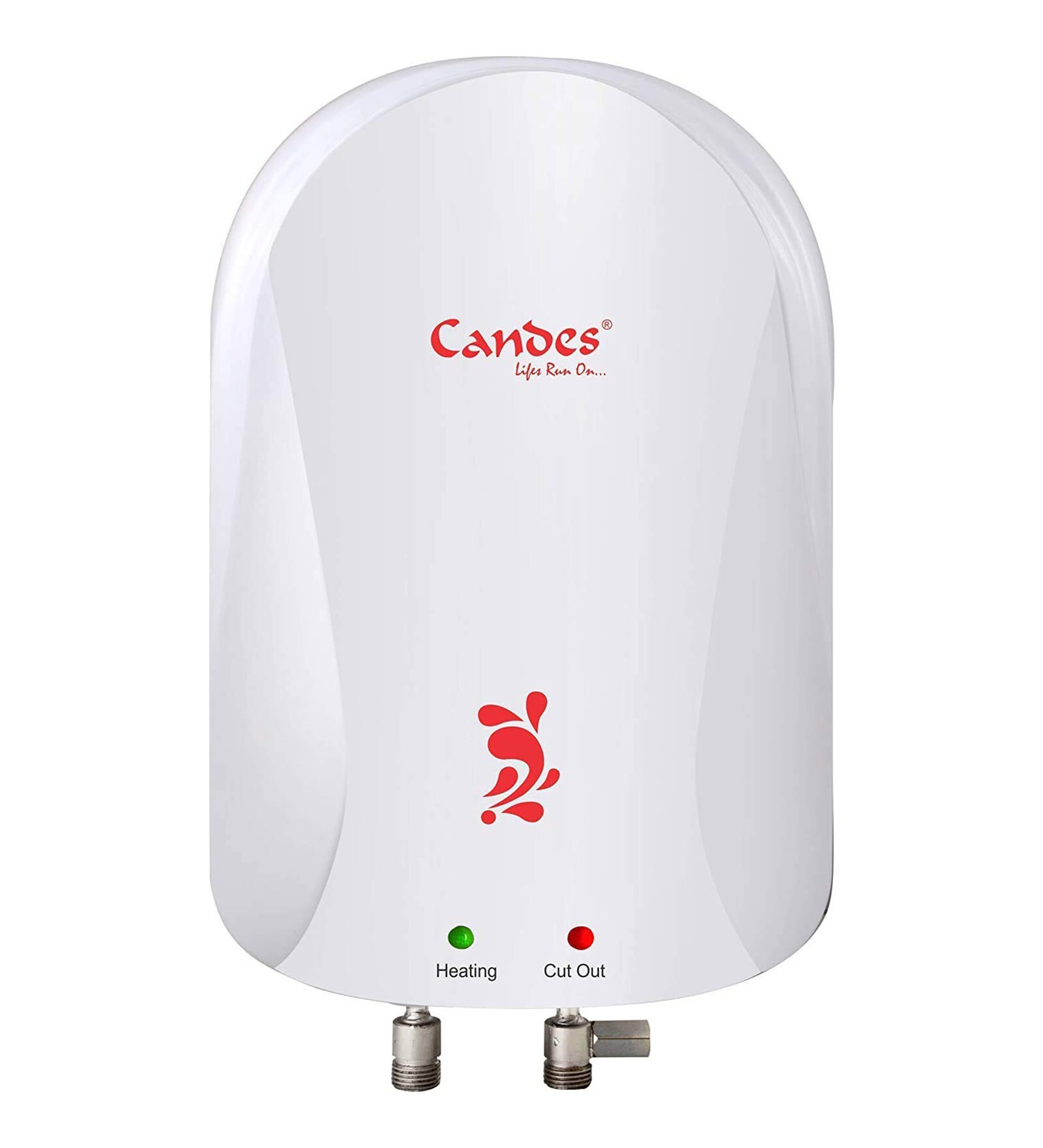 Candes 3 Litre Instant Electric Water Heater Multiple Safety Geyser
