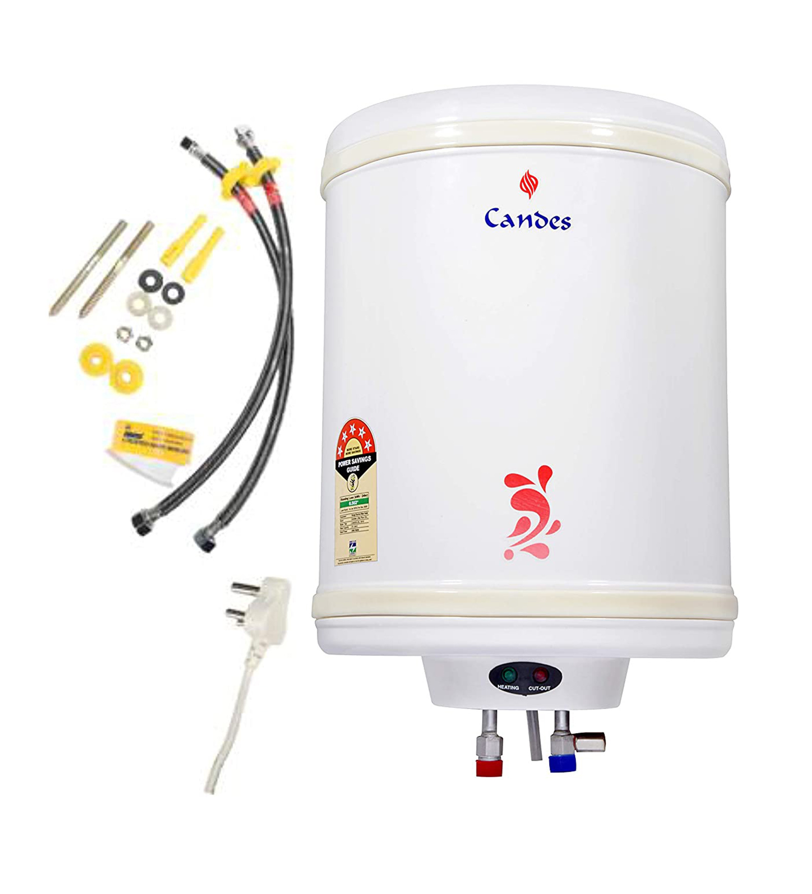 Candes 35 Litre Automatic Storage Electric Water Heater with Geyser Rust Resistant