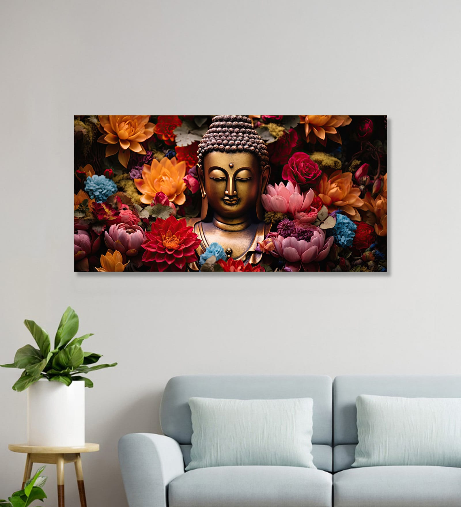 Framed Buddha Surrounded