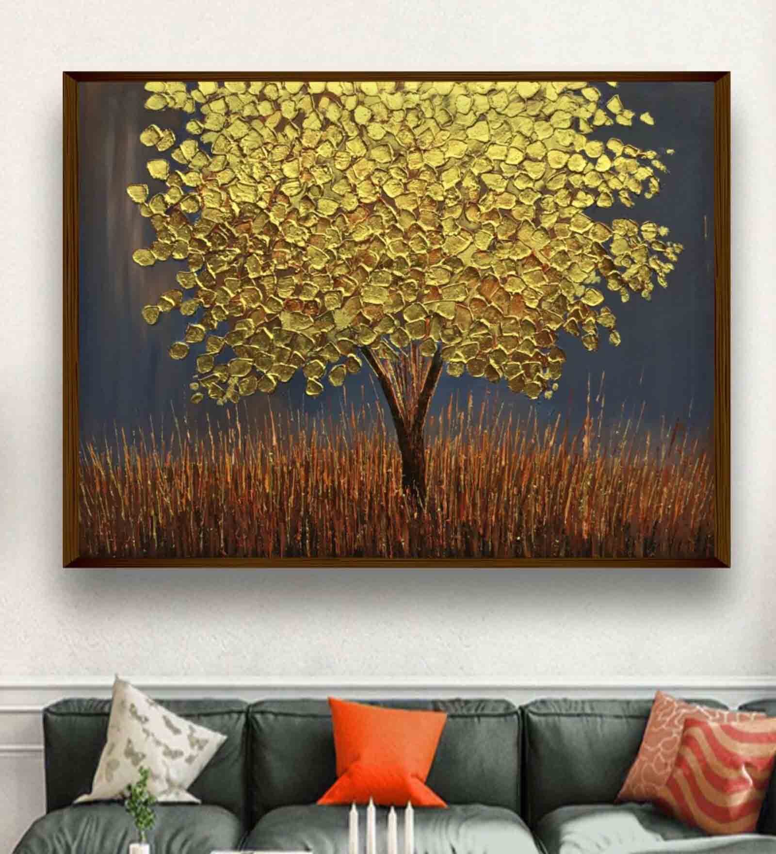 Canvas Framed Stretched UV Digital Art Print