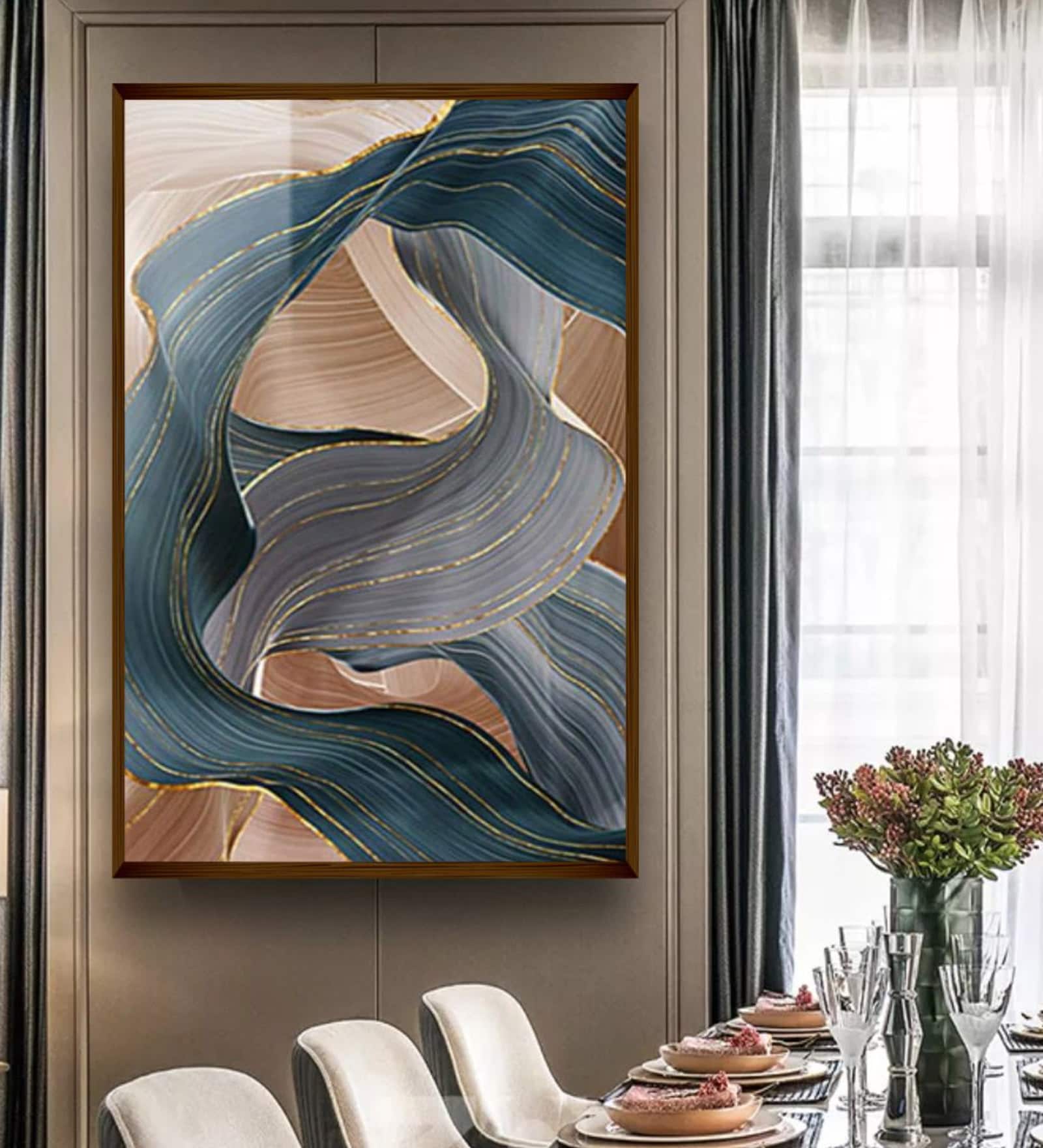 Canvas Framed Stretched UV Digital Art Print