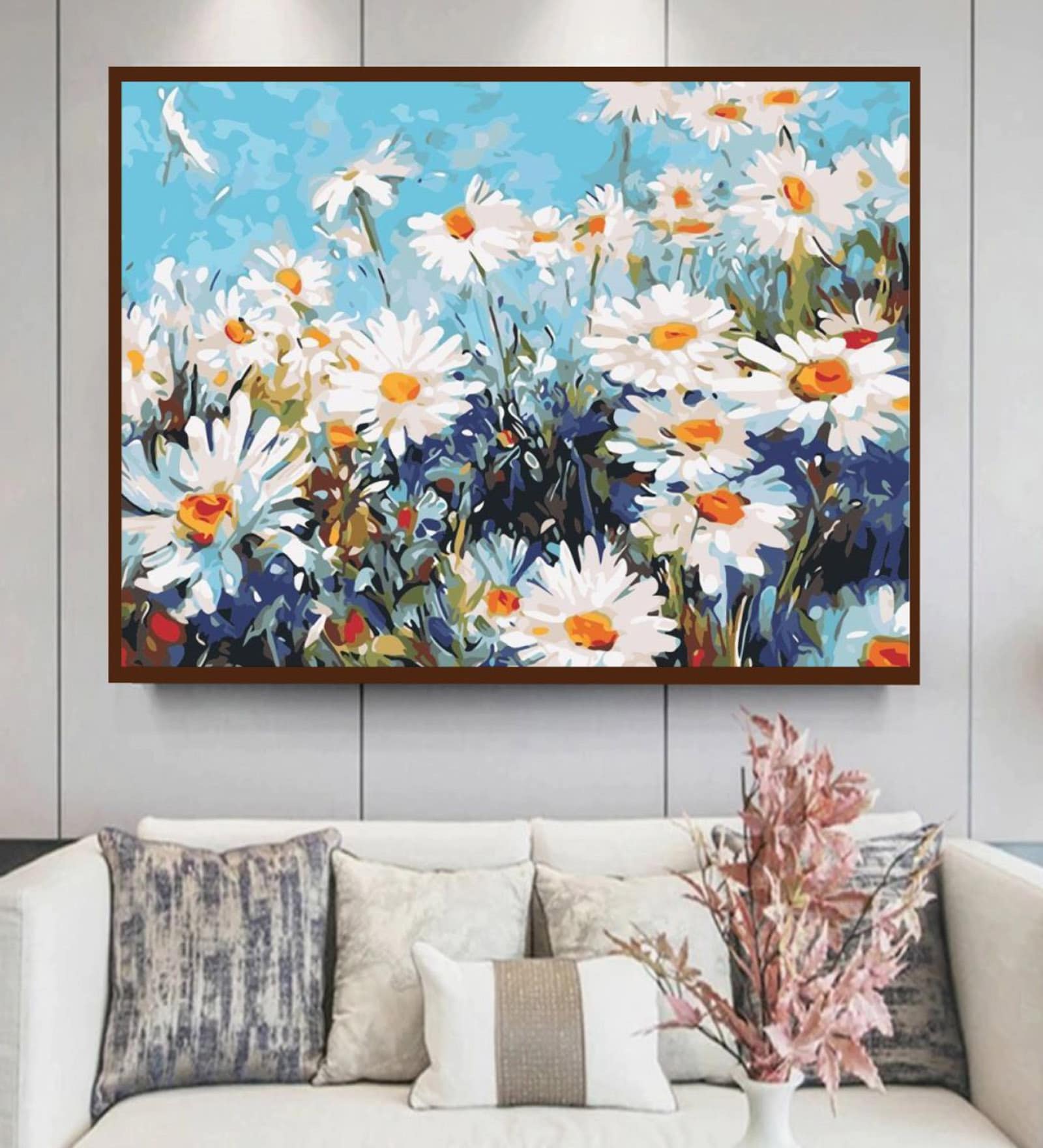 Canvas Framed Stretched UV Digital Art Print