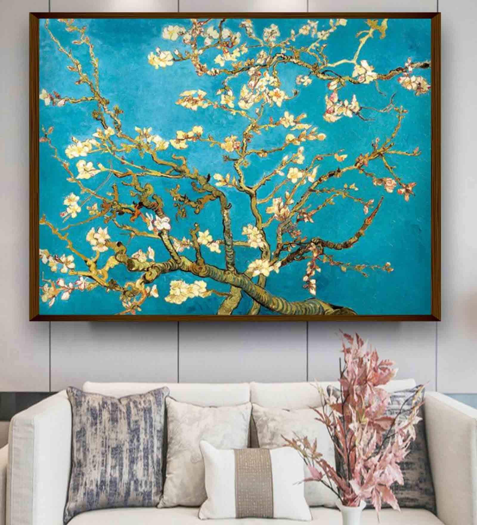 Canvas Framed Stretched UV Digital Art Print