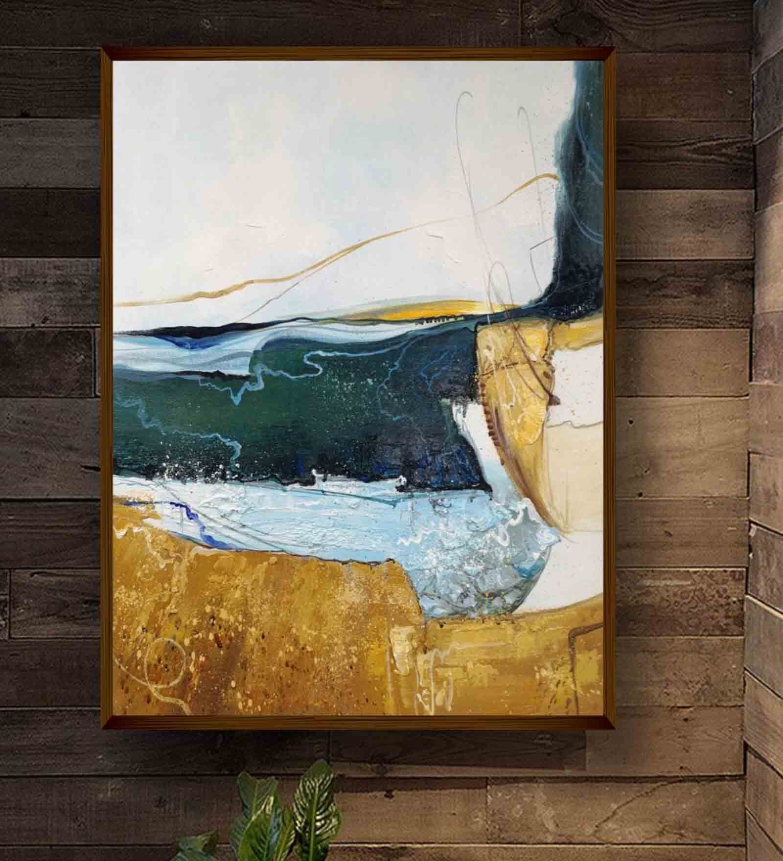 Canvas Framed Stretched UV Digital Art Print