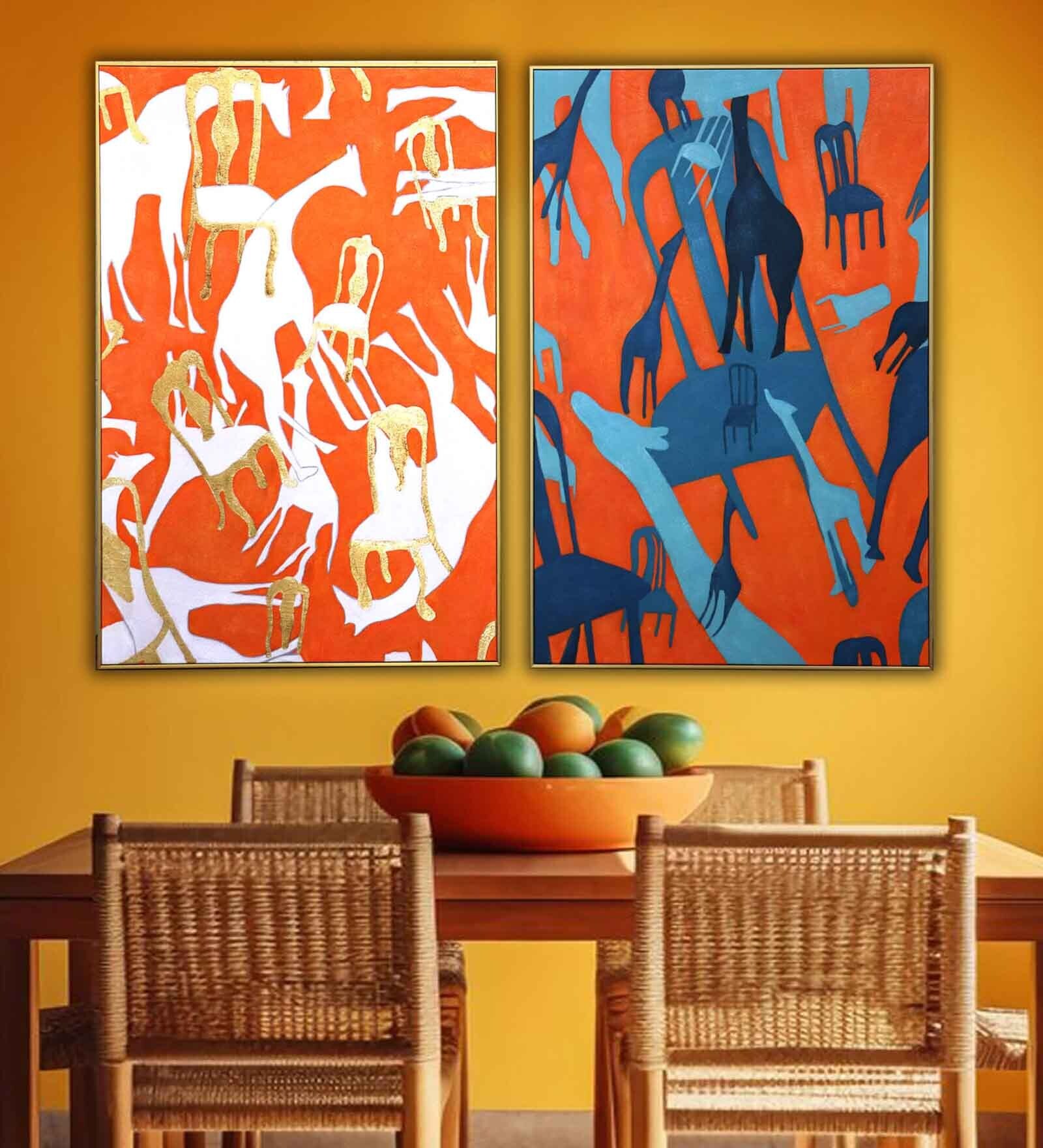 Canvas Modern Abstract Wall Painting