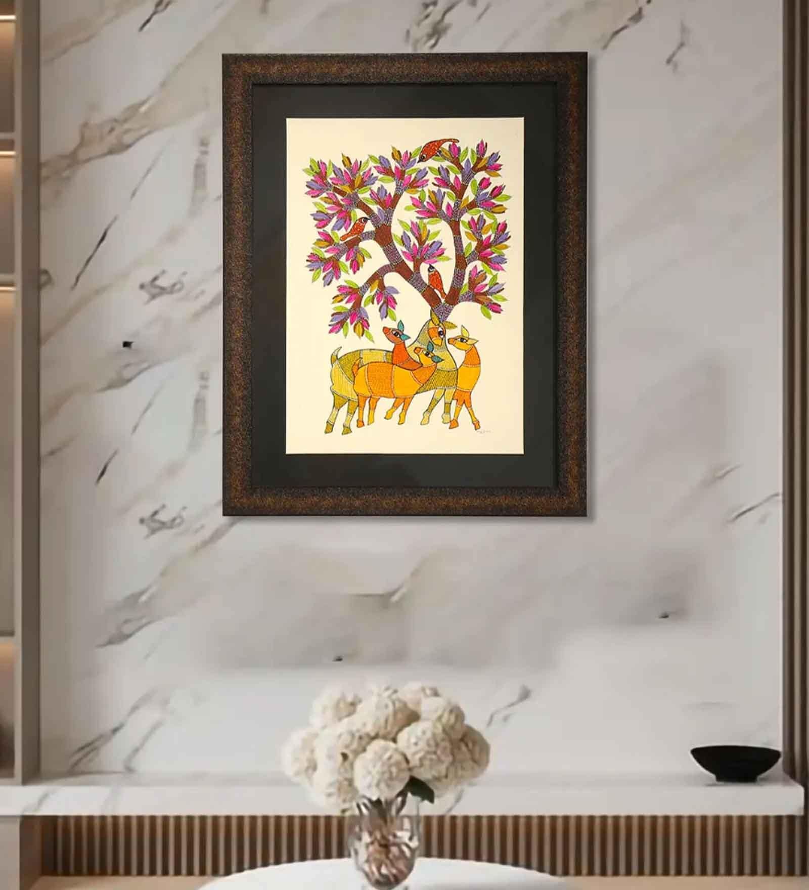 Canvas Nature And Animal Wall Painting