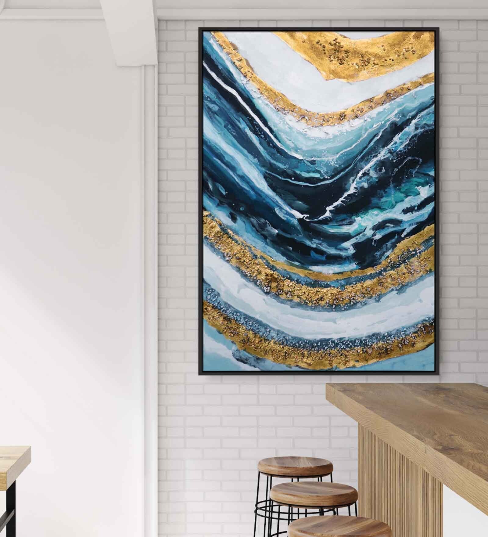 Canvas Under The Ocean Wall Painting