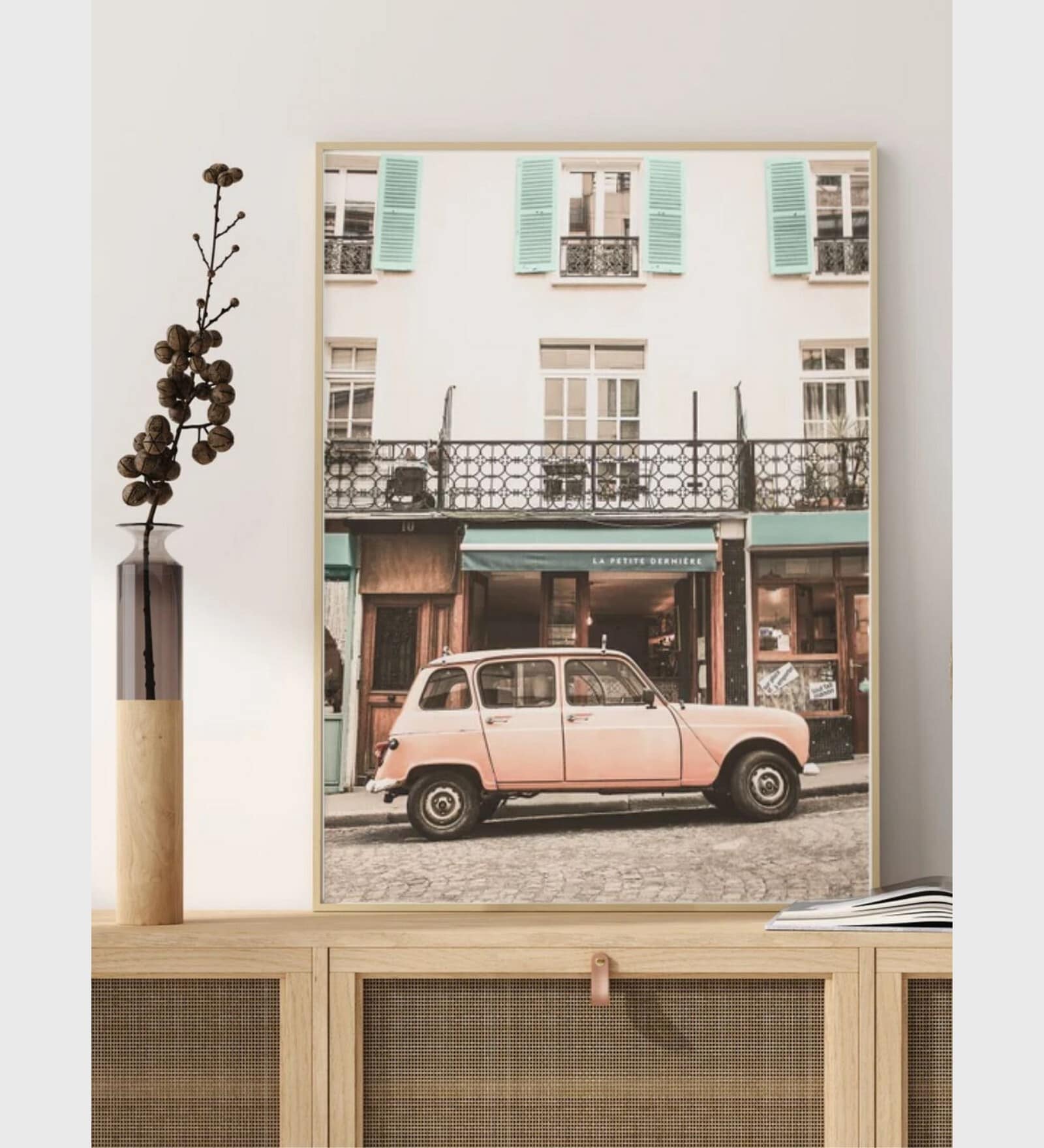 car in , Montmartre  art