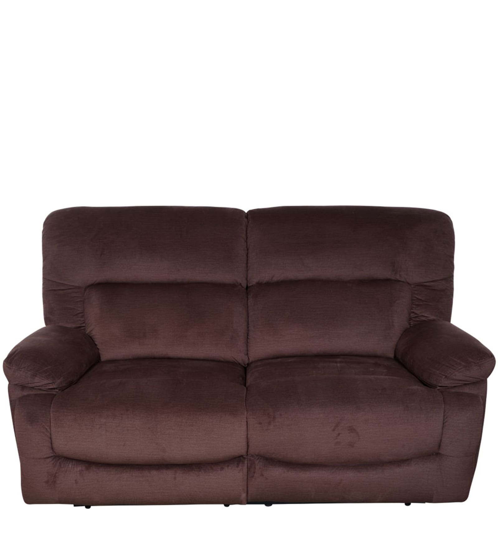 Buy Cardiff 2 Seater Recliner Sofa in Chocolate Colour at 60 OFF by