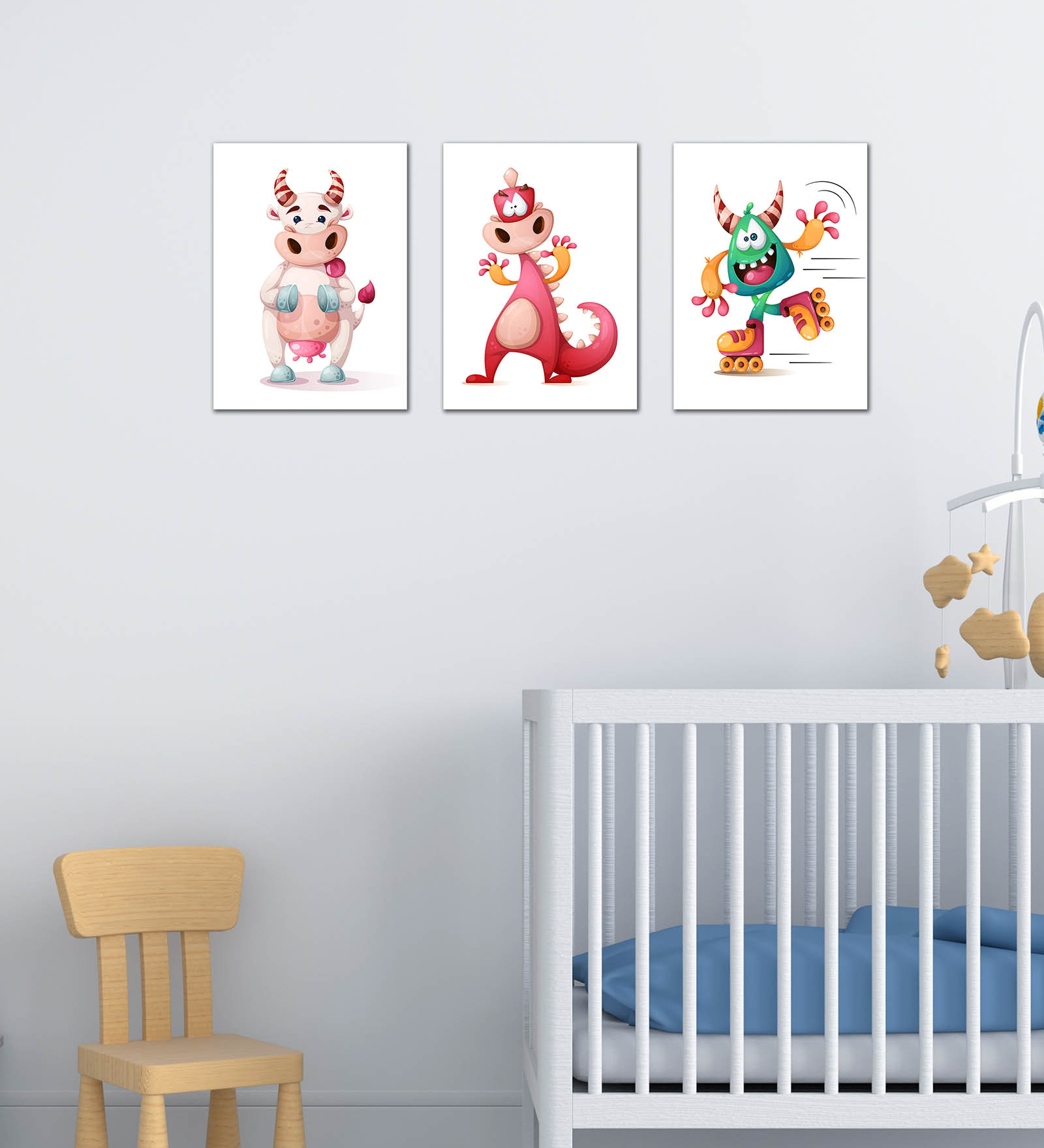 Cartoon Theme Kids Wall Panels