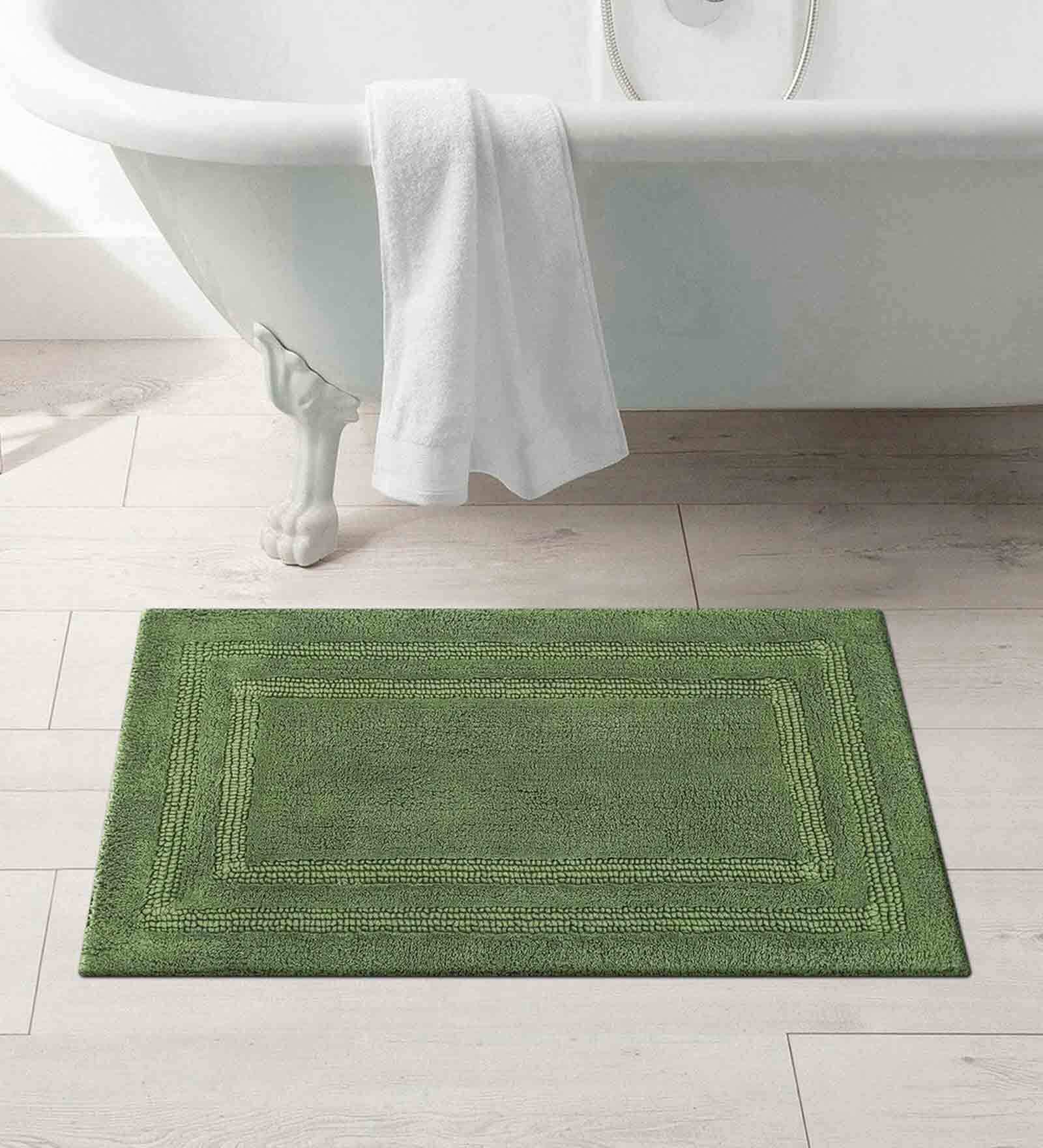 Casanova Bath Mat 50 x W 80 cm in Green Color