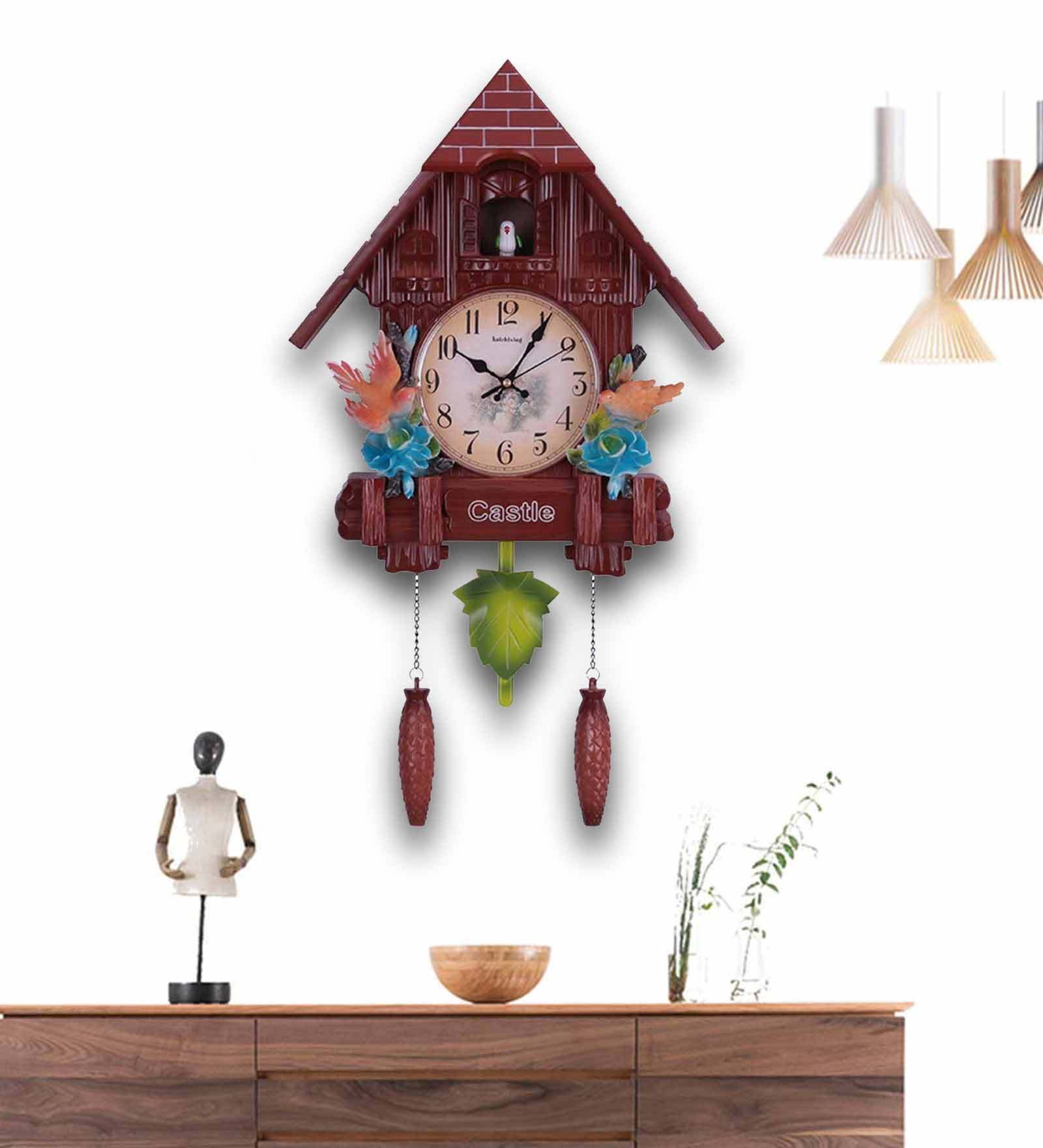 Castle Analog Cuckoo Clock