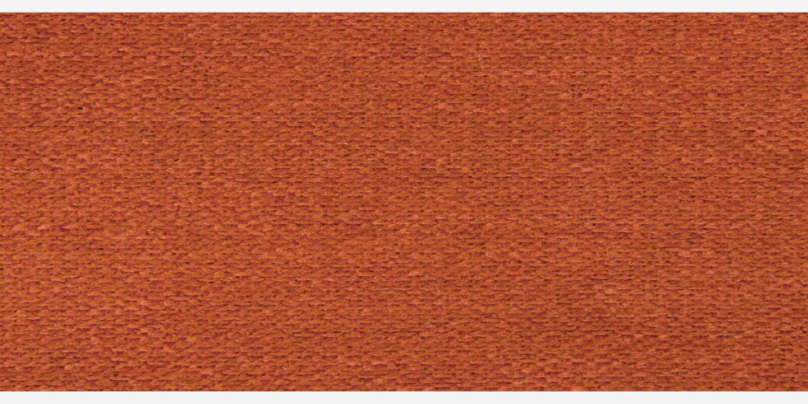 Cameo Chenille Fabric RHS Pull Out Sofa Cum Bed In Orange Color With Storage
