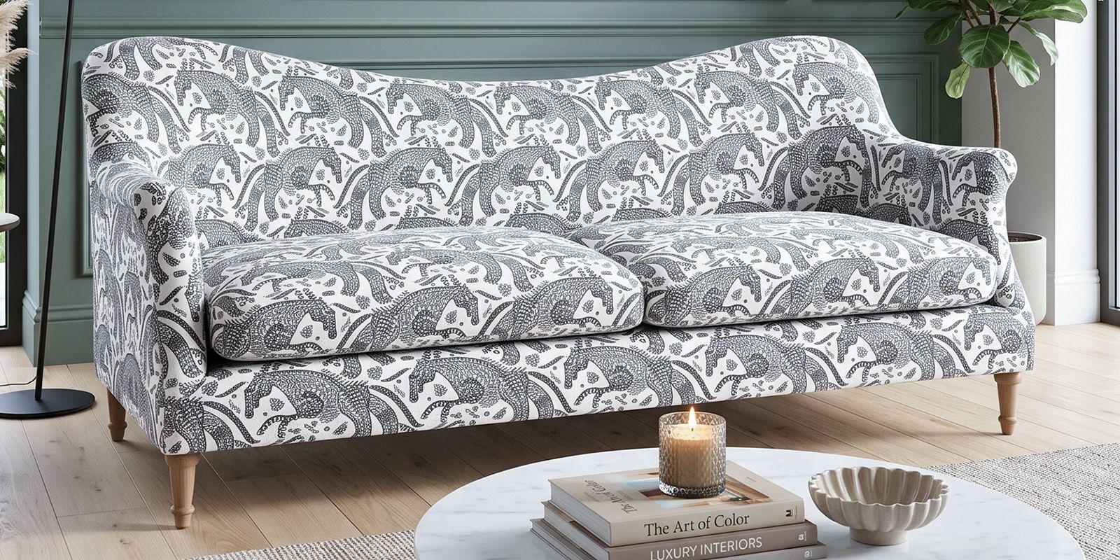 Capri Safari Sketch 3 Seater Upholstered Sofa Capri Safari Sketch 3 Seater Upholstered Sofa