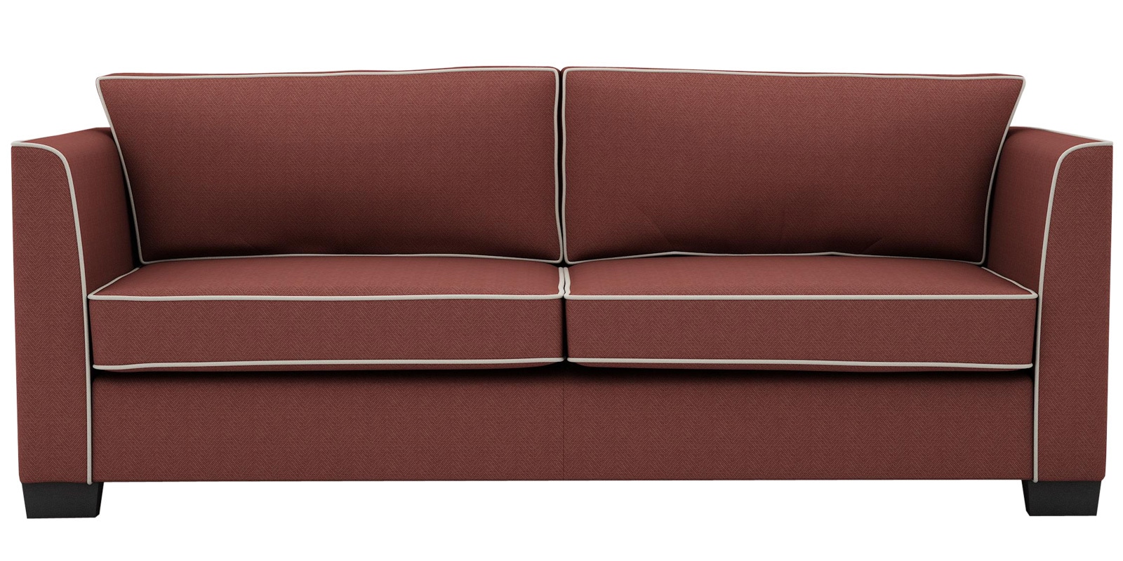 Buy Carolina 3 Seater Sofa in Cherry Colour by ARRA Online - Bucket 3 ...