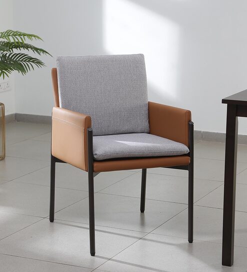 Leatherette Dining Chairs Online @Upto 70% OFF | Pepperfry