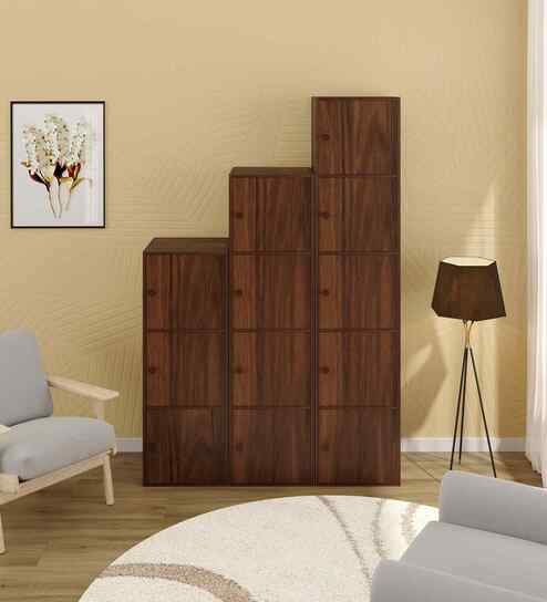 Calcio File Cabinet In Brown Maple Finish