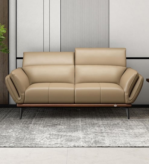 Campbell 2 Seater Sofa In Beige Color