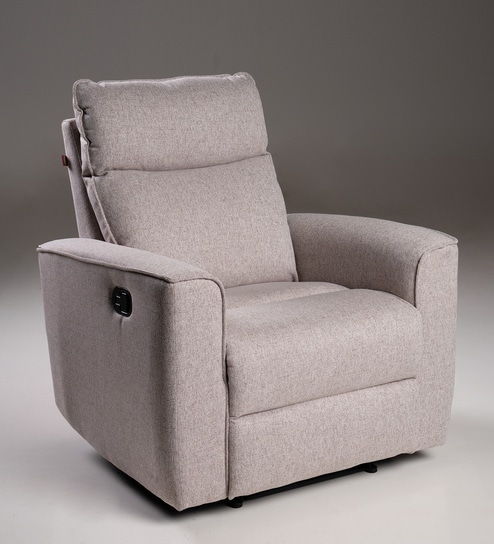 Canyon 1 Seater Manual Recliner In Beige Color
