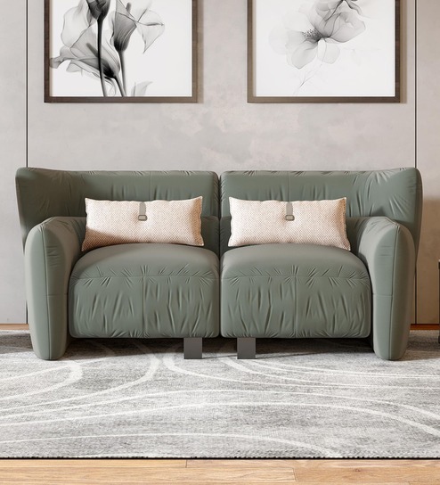 Cardiff 2 Seater Sofa In Blue Color