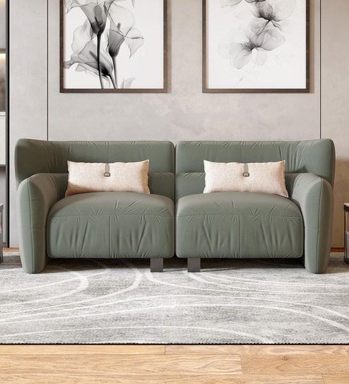 Cardiff 3 Seater Sofa In Blue Color