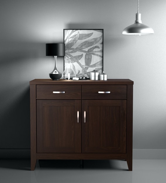 Buy Cabinet in Coffee Colour by @home Online - Mid-Century Modern