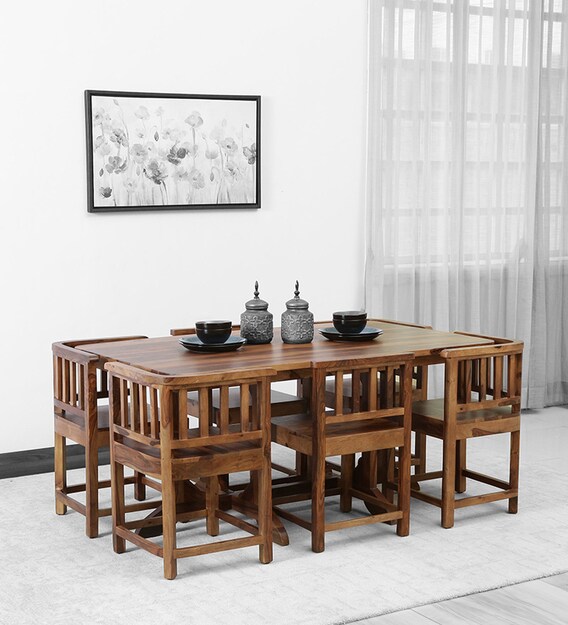 pepperfry dining table 6 seater