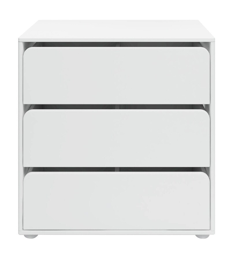 Buy Cabby Chest With 3 Drawer In White Colour By Flexa Online Kids