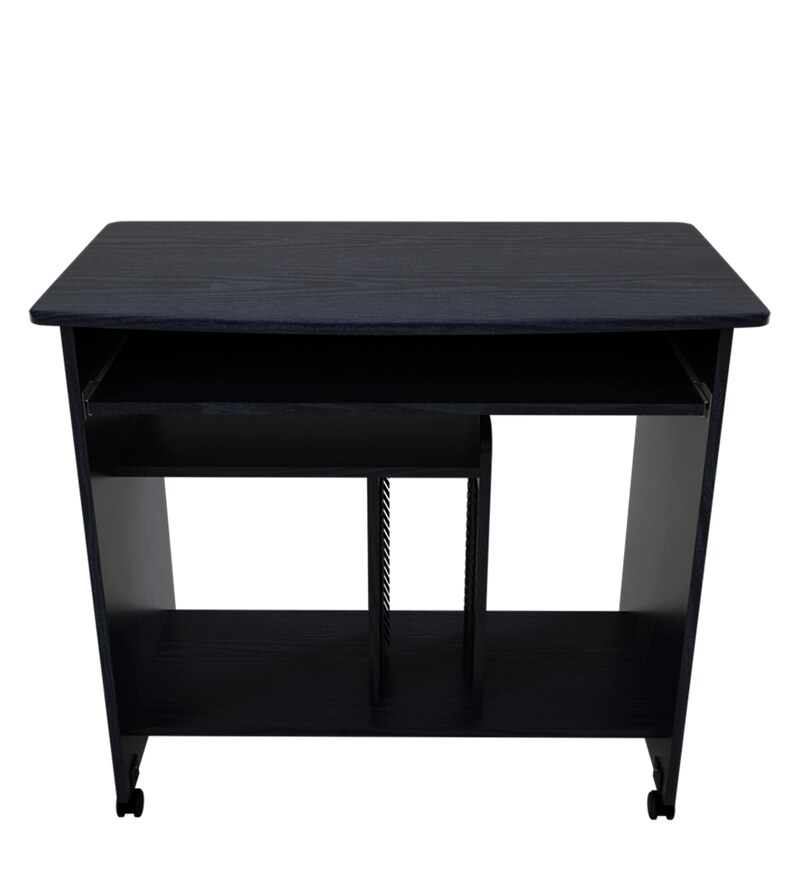 Buy Caliber Computer Table in Black Colour by Godrej Interio Online