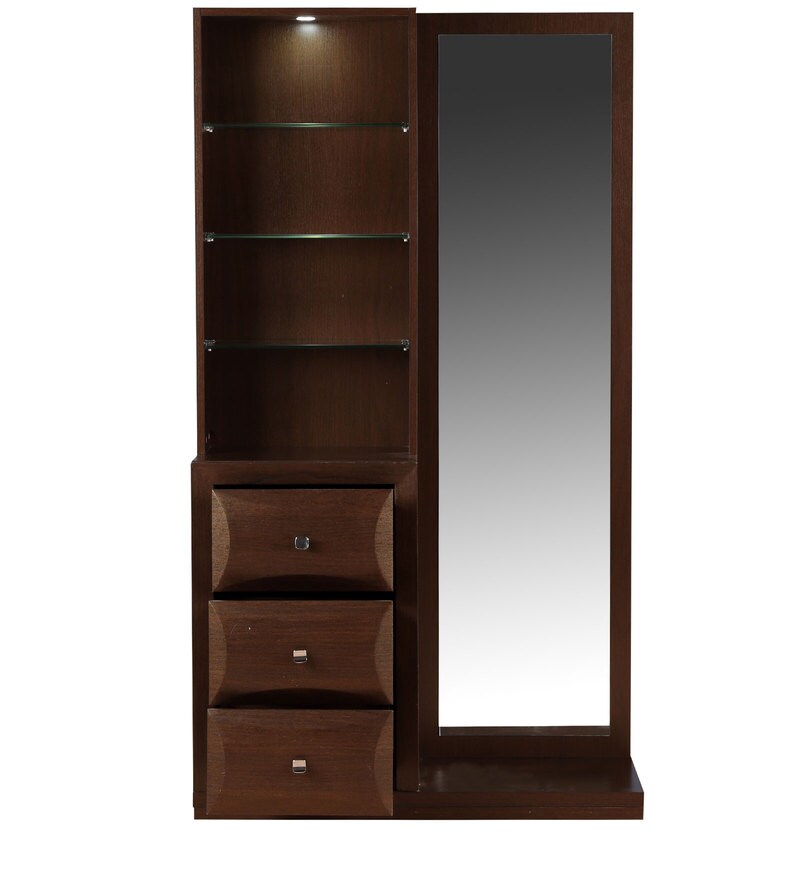 Buy Cambry Dressing Unit in Walnut Finish by HomeTown Online Dressing Units Tables