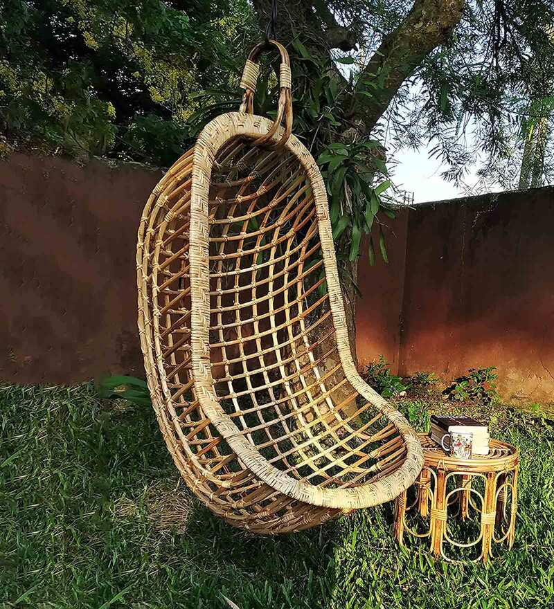 pepperfry cane swing