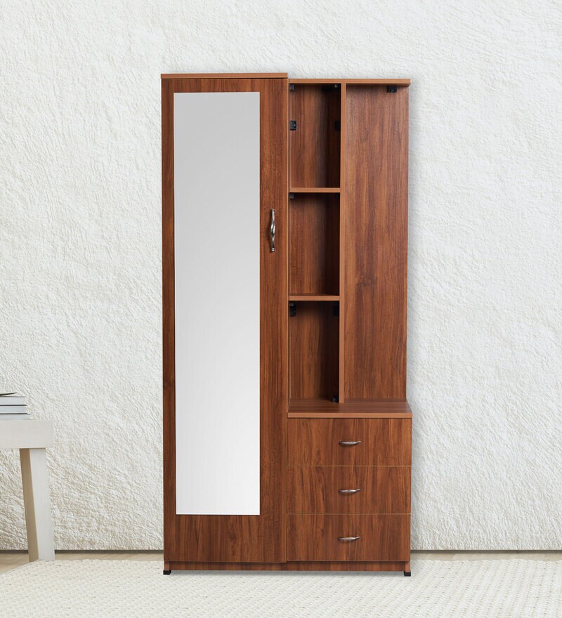 Buy Cara Dressing Unit in Teak Finish by Fine Group Online Dressing