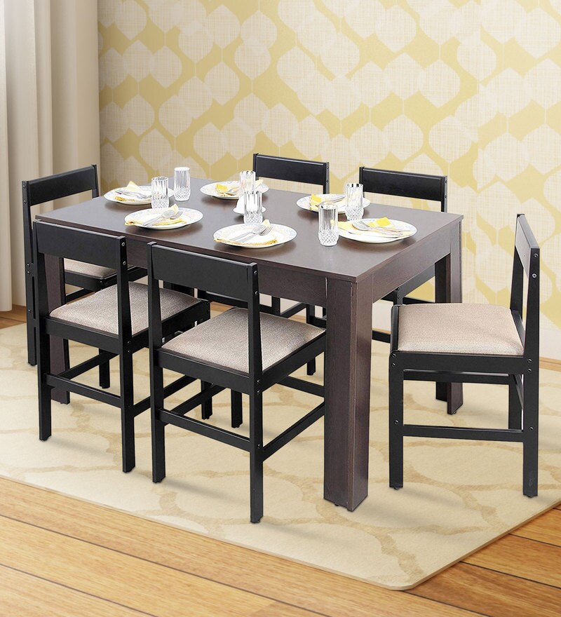 carter 6 seater dining table