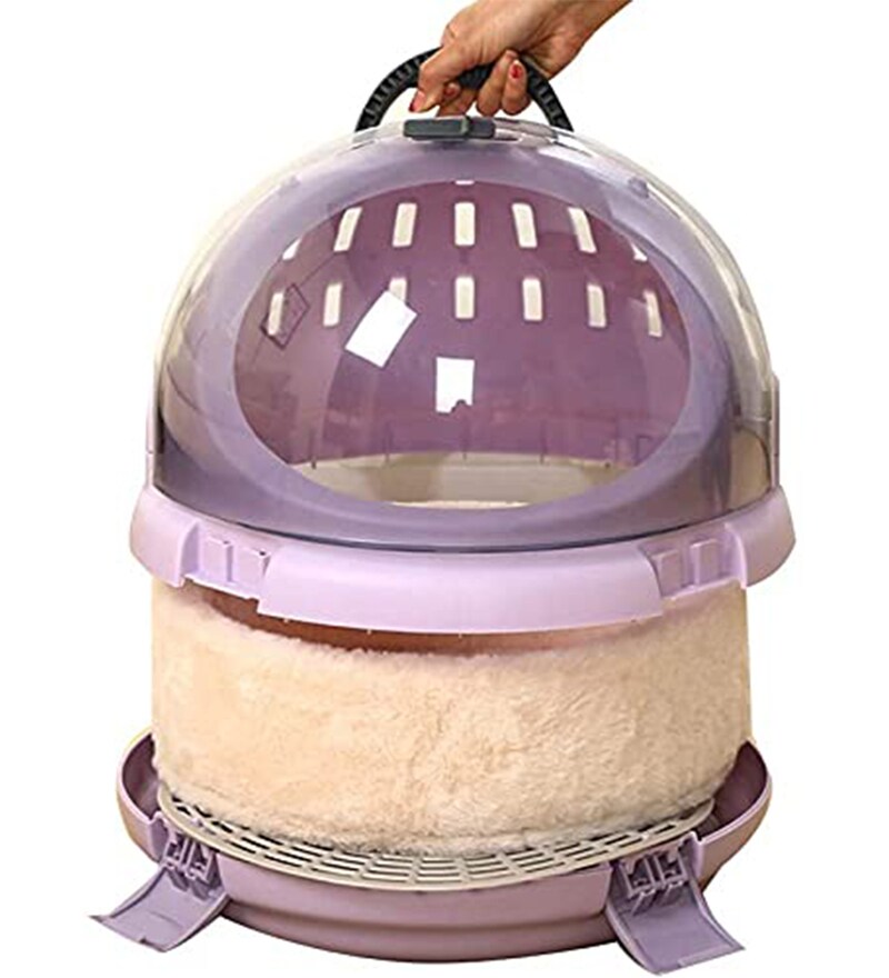 Buy Cat House in Cream Colour By Emily Pets Online Cat Beds Cat