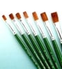 Camlin Art Brushes Series 60 Flat Brushes Set of 7 (Size 1,2,4,6,8,10,12)