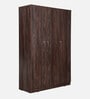Cabalina 3 Door Wardrobe In Natural Walnut Colour
