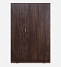 Cabalina 3 Door Wardrobe In Natural Walnut Colour