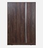 Cabalina 3 Door Wardrobe In Natural Walnut Colour