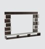 Cabiar Small Tv Unit In Wenge & Frosty White Finish